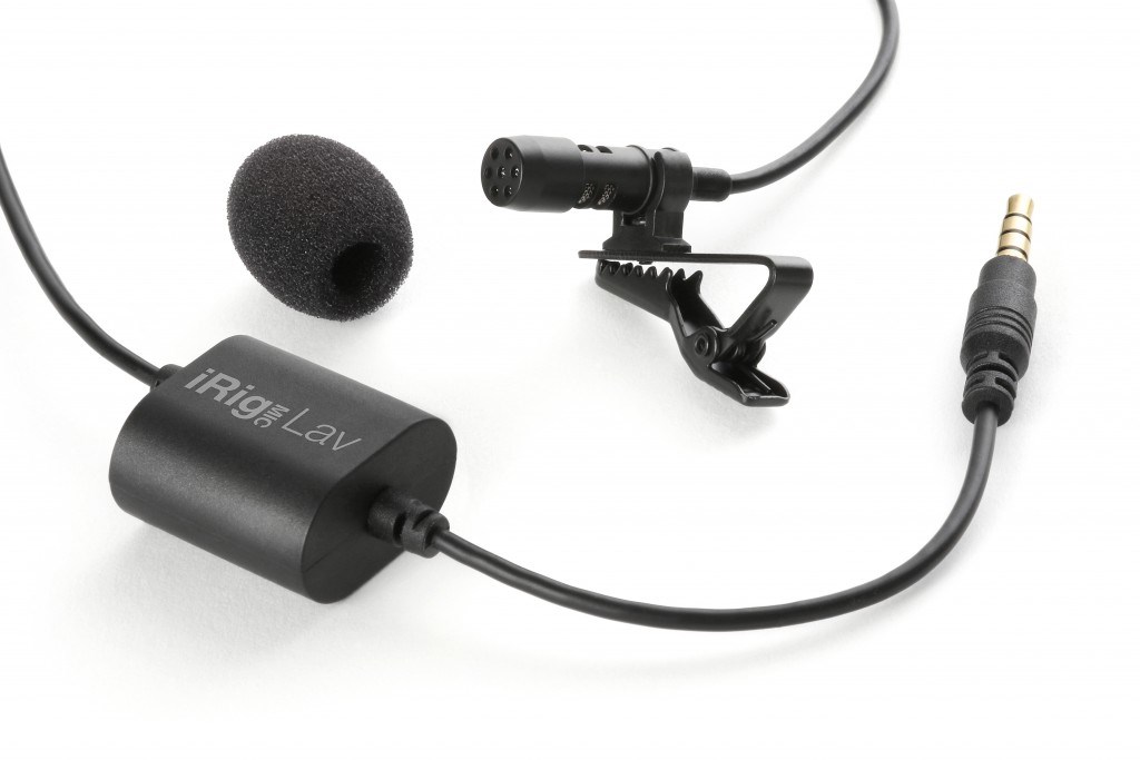 IK Multimedia iRig Mic Lav Black Clip-on microphone IK Multimedia iRig Mic Lav Black Clip-on microphone