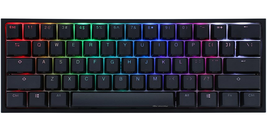 Ducky One 2 Pro Mini keyboard Gaming USB Black Ducky One 2 Pro Mini keyboard Gaming USB Black