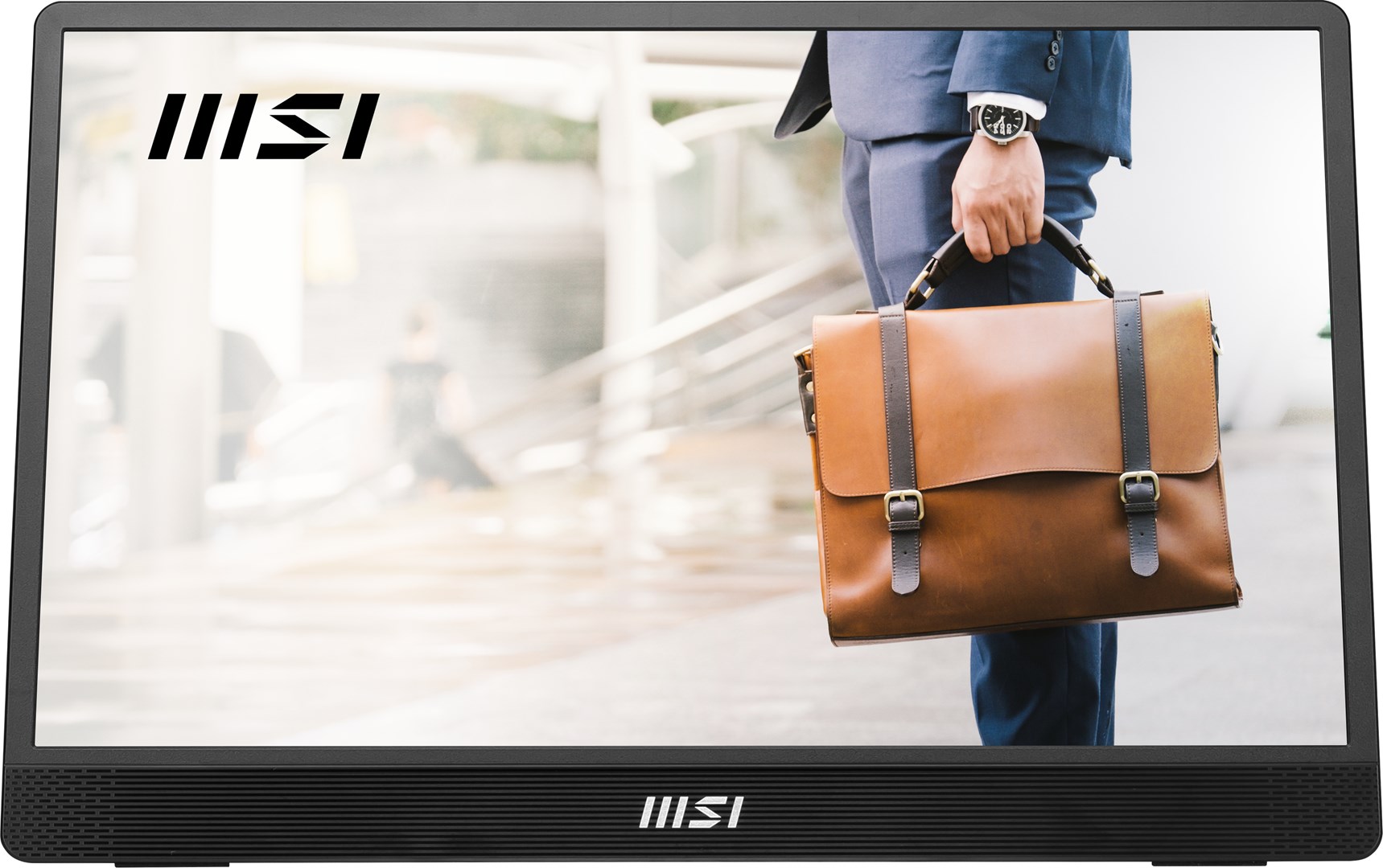 MSI PRO MP161 E2U portable TV/monitor Portable monitor Black 39.6 cm (15.6") LED 1920 x 1080 pixels MSI PRO MP161 E2U portable TV/monitor Portable monitor Black 39.6 cm (15.6") LED 1920 x 1080 pixels