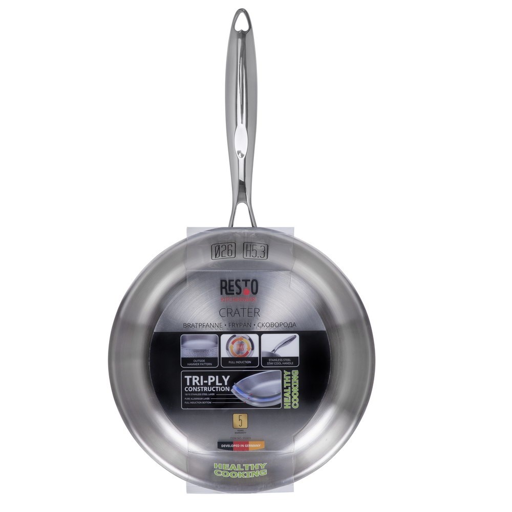 Resto Kitchenware Crater All-purpose pan Round Resto Kitchenware Crater All-purpose pan Round