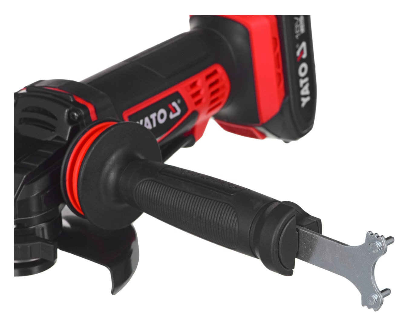 Yato YT-82826 angle grinder 125 mm 18 V Black, Red Yato YT-82826 angle grinder 125 mm 18 V Black, Red