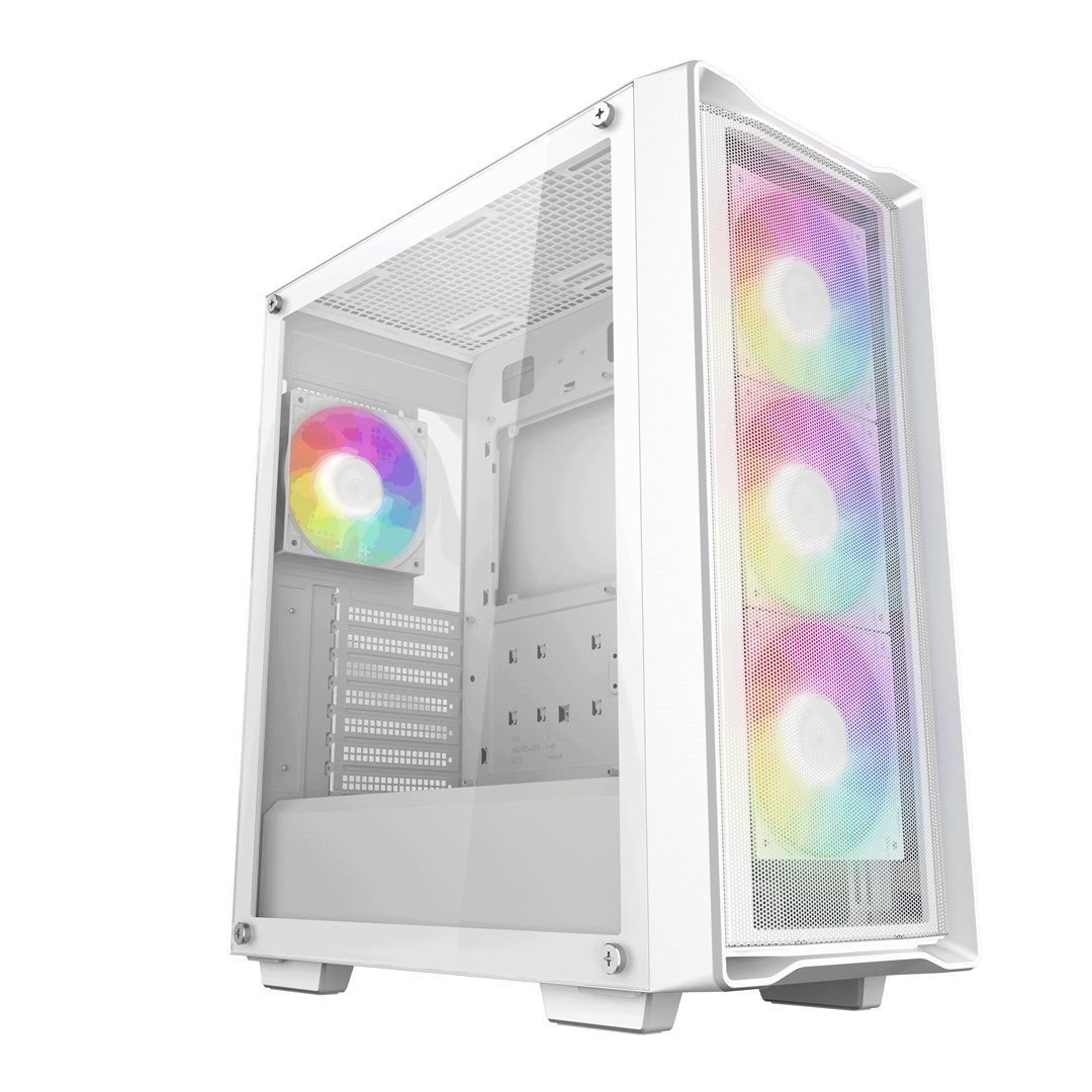 DeepCool CC560 MESH V2 WH Midi Tower White DeepCool CC560 MESH V2 WH Midi Tower White