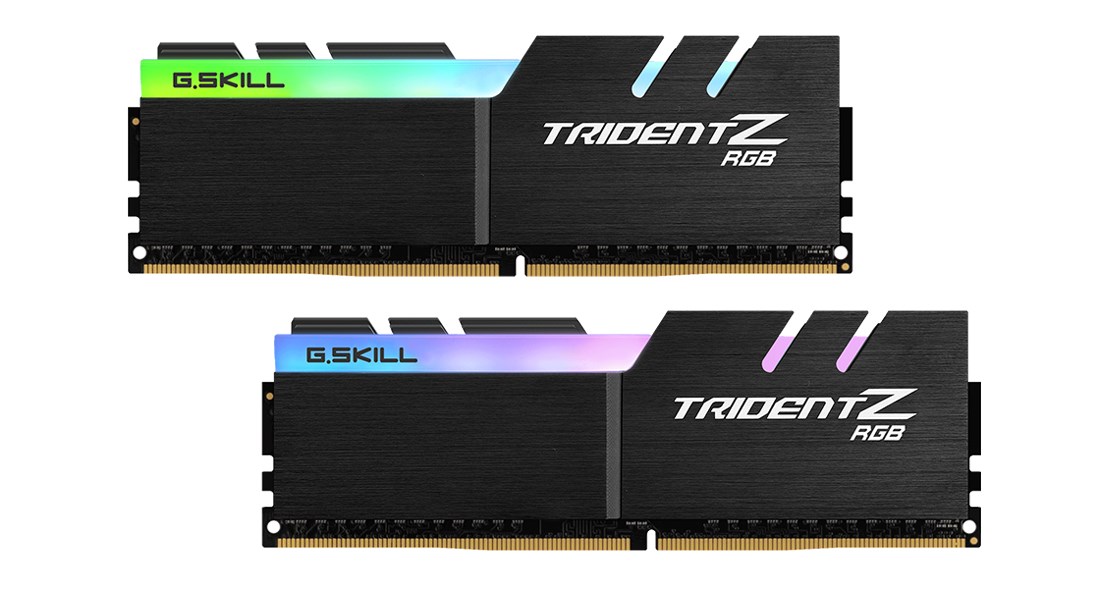 G.Skill Trident Z RGB F4-3600C18D-32GTZR memory module 32 GB 2 x 16 GB DDR4 3600 MHz G.Skill Trident Z RGB F4-3600C18D-32GTZR memory module 32 GB 2 x 16 GB DDR4 3600 MHz