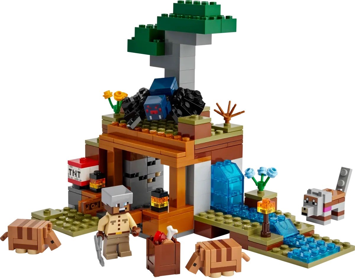 LEGO MINECRAFT 21269 The Armadillo Mine Expedition LEGO MINECRAFT 21269 The Armadillo Mine Expedition