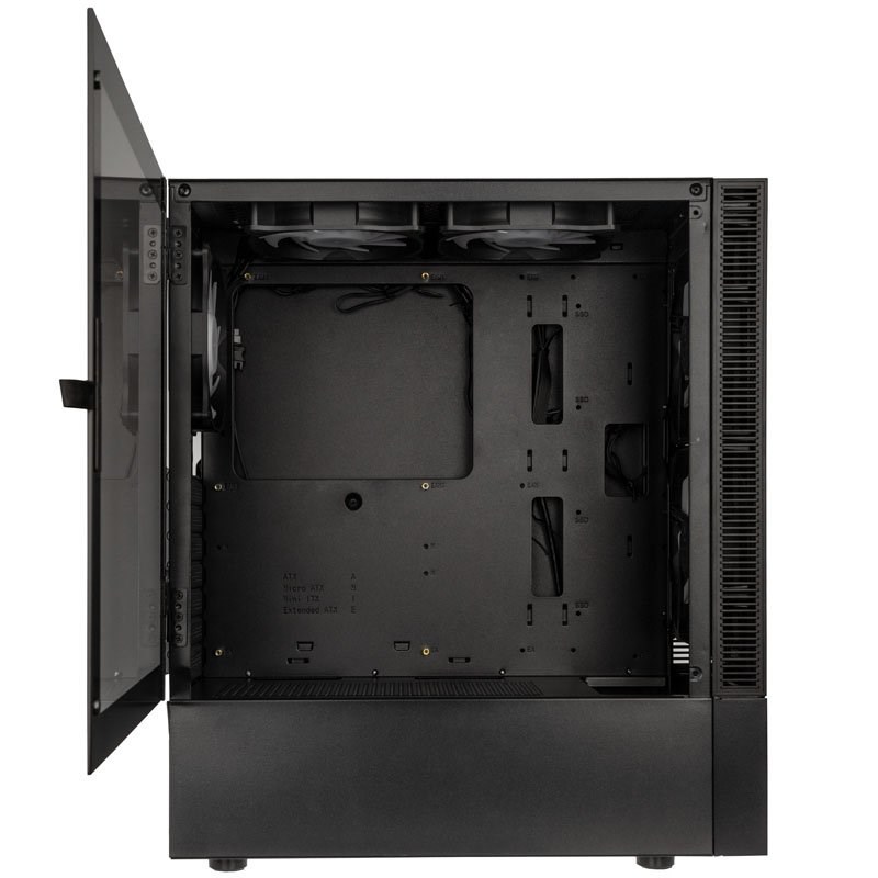 Kolink Observatory MX Mesh ARGB Midi Tower Case - Black Kolink Observatory MX Mesh ARGB Midi Tower Case - Black