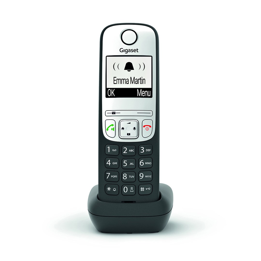Gigaset A690HX Analog/DECT telephone Caller ID Black, Silver Gigaset A690HX Analog/DECT telephone Caller ID Black, Silver