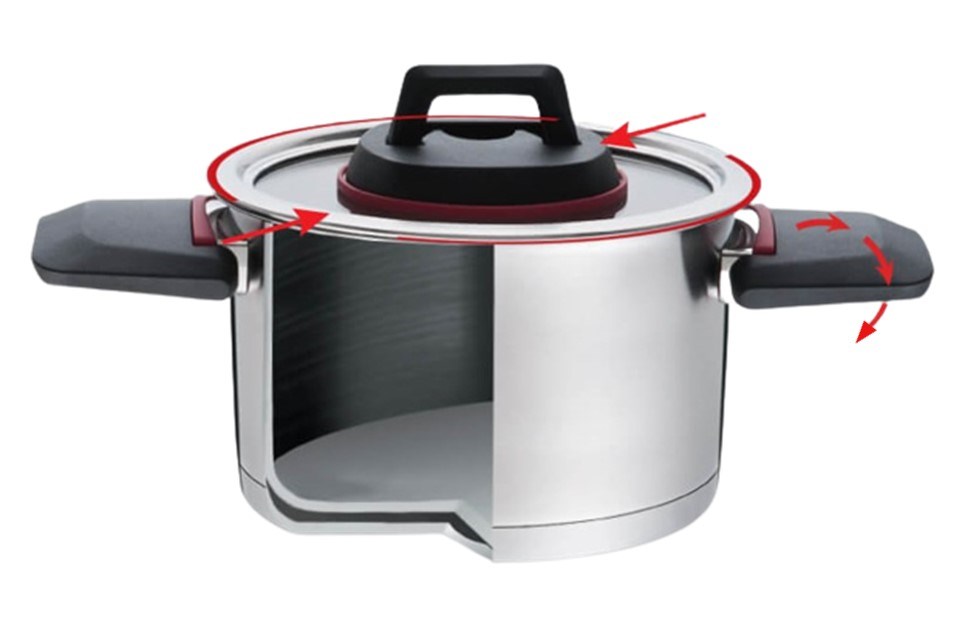 Maestro MR-3530-6 Pots set with folding handles 6 pieces Maestro MR-3530-6 Pots set with folding handles 6 pieces
