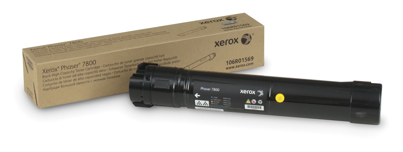Xerox Genuine Phaser® 7800 Black Toner Cartridge Xerox Genuine Phaser® 7800 Black Toner Cartridge