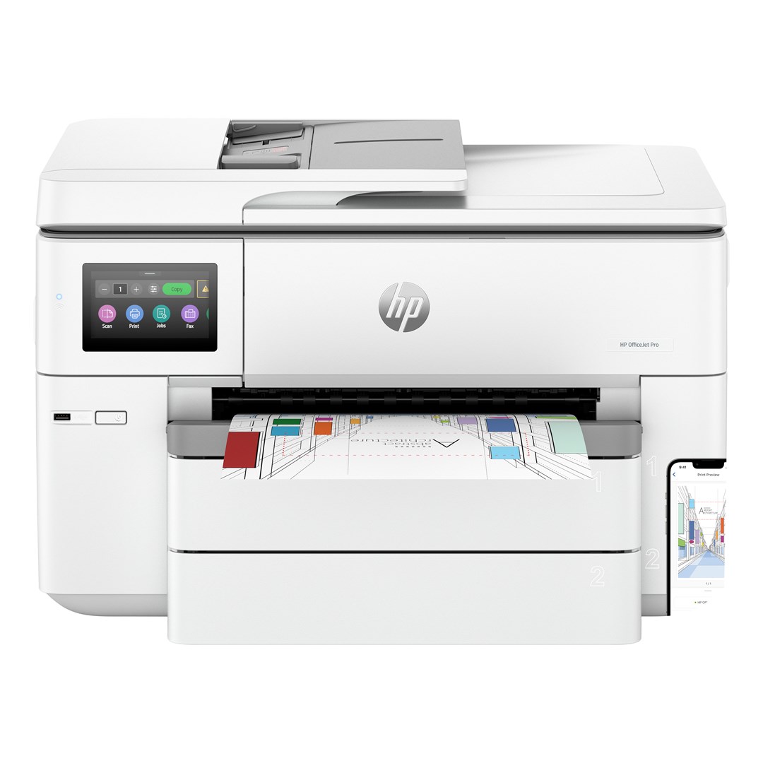 HP OfficeJet Pro 9730e Wireless All-in-One Color Printer, Instant Ink; Two-sided printing HP OfficeJet Pro 9730e Wireless All-in-One Color Printer, Instant Ink; Two-sided printing