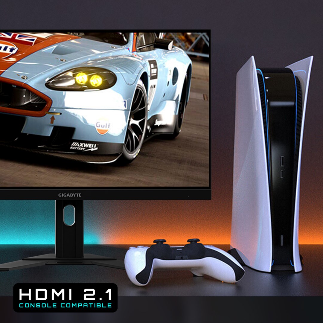 GIGABYTE M27UA 27" UHD Gaming Monitor - 3840 x 2160, 160Hz, 1ms, 400 cd/m², FreeSync Premium, HDR ready, HDMI 2.1, Displayport 1.4 GIGABYTE M27UA 27" UHD Gaming Monitor - 3840 x 2160, 160Hz, 1ms, 400 cd/m², FreeSync Premium, HDR ready, HDMI 2.1, Displayport 1.4