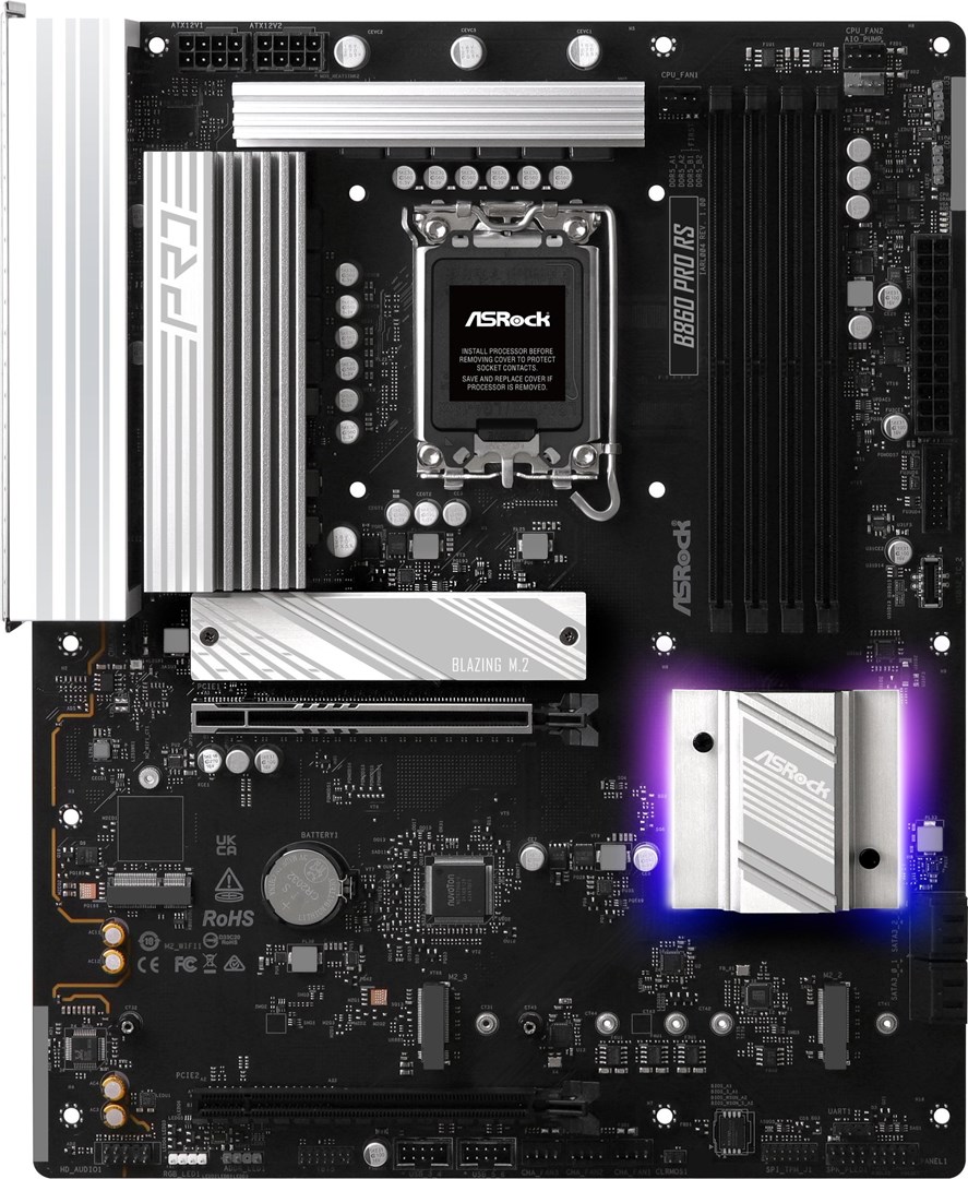 Motherboard - ASRock B860 Pro RS Motherboard - ASRock B860 Pro RS