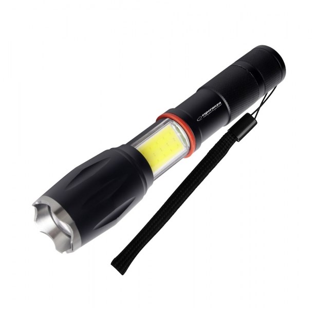 Esperanza Dione Black Hand flashlight LED Esperanza Dione Black Hand flashlight LED