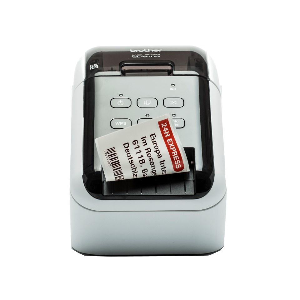 Brother QL-810W label printer Direct thermal Colour 300 x 600 DPI 176 mm/sec Wired & Wireless DK Wi-Fi Brother QL-810W label printer Direct thermal Colour 300 x 600 DPI 176 mm/sec Wired & Wireless DK Wi-Fi