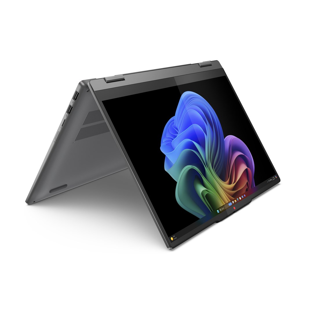 Lenovo IdeaPad 5 2-in-1 14Q8X9 Copilot+ PC Qualcomm Snapdragon X1P-42-100 Hybrid (2-in-1) 35.6 cm (14") Touchscreen WUXGA 16 GB LPDDR5x-SDRAM 512 GB SSD Wi-Fi 7 (802.11be) Windows 11 Home Grey Lenovo IdeaPad 5 2-in-1 14Q8X9 Copilot+ PC Qualcomm Snapdragon X1P-42-100 Hybrid (2-in-1) 35.6 cm (14") Touchscreen WUXGA 16 GB LPDDR5x-SDRAM 512 GB SSD Wi-Fi 7 (802.11be) Windows 11 Home Grey