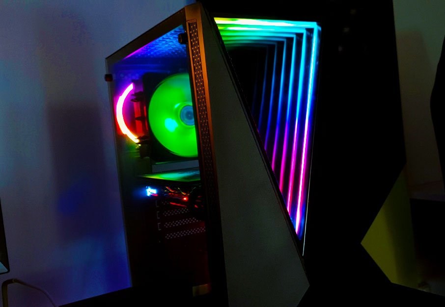 Kolink VOID RGB Mid Tower - black Window Kolink VOID RGB Mid Tower - black Window