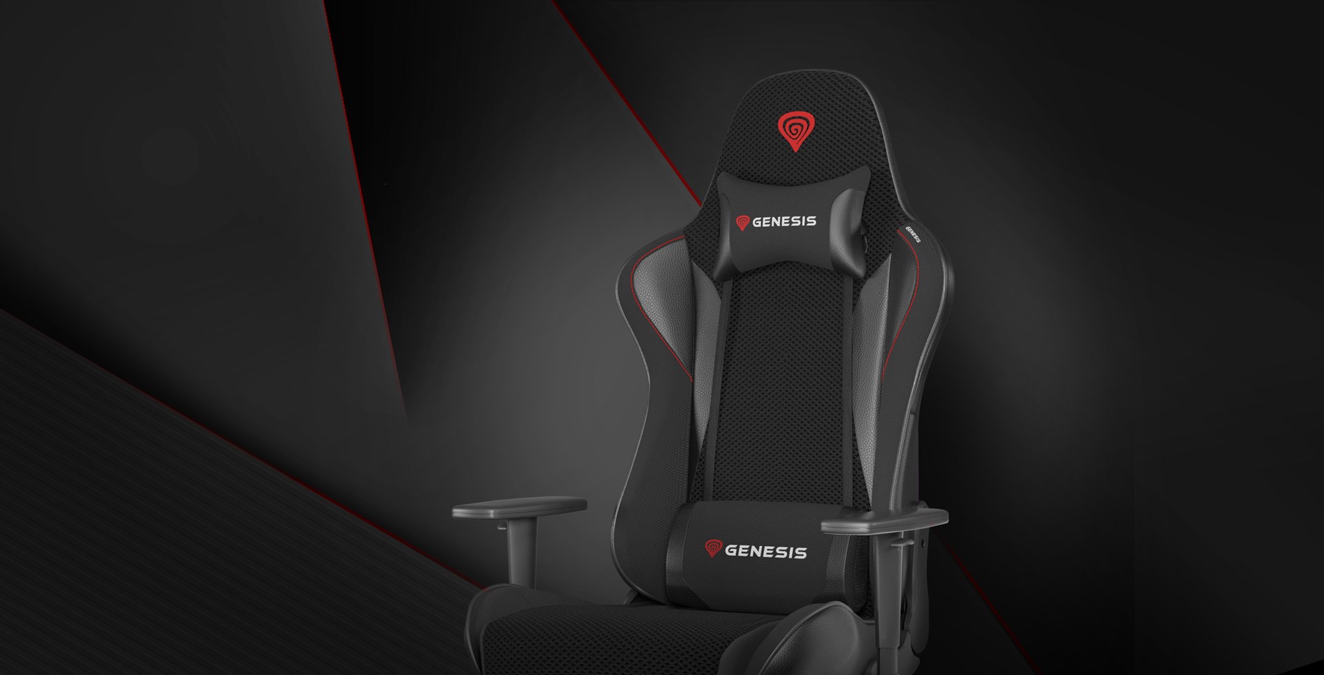 Gaming chair Genesis Nitro 440 G2 Mesh black Gaming chair Genesis Nitro 440 G2 Mesh black