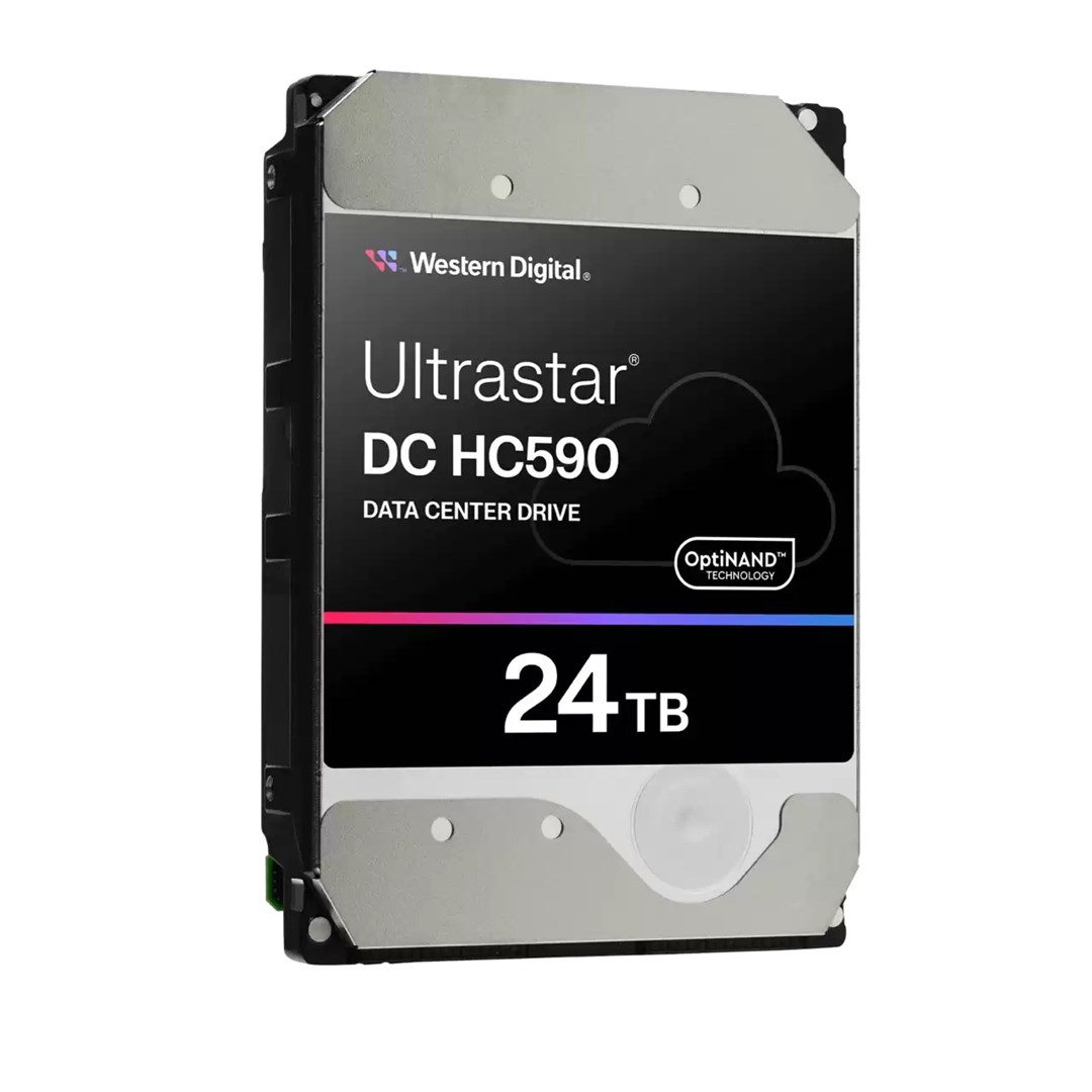Western Digital DC HC590 internal hard drive 24 TB 7200 RPM 3.5" Serial ATA Western Digital DC HC590 internal hard drive 24 TB 7200 RPM 3.5" Serial ATA