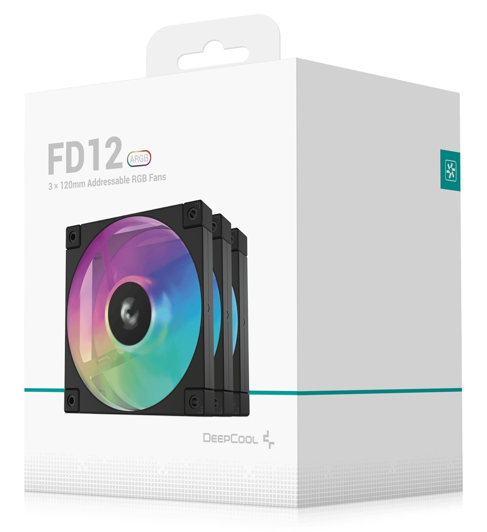 Deepcool ARGB-3 IN 1 Performance 120mm Fan Black 3 Deepcool ARGB-3 IN 1 Performance 120mm Fan Black 3