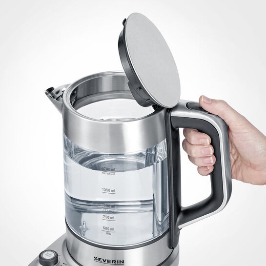 Severin WK 3422 electric kettle 1.7 L 3000 W Stainless steel Severin WK 3422 electric kettle 1.7 L 3000 W Stainless steel