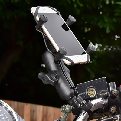 RAM Mounts X-Grip Phone Mount with Handlebar U-Bolt Base RAM Mounts X-Grip Phone Mount with Handlebar U-Bolt Base