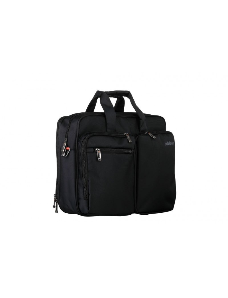 Addison Preston 15 notebook case 39.6 cm (15.6") Toploader bag Black Addison Preston 15 notebook case 39.6 cm (15.6") Toploader bag Black