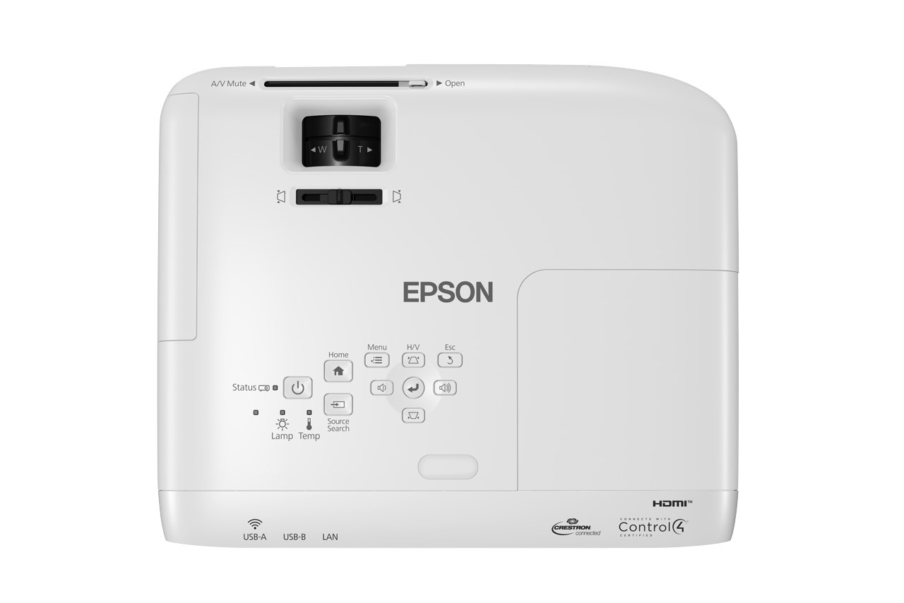 Epson EB-W49 Standard throw projector 3800 ANSI lumens 3LCD WXGA (1280x800) White Epson EB-W49 Standard throw projector 3800 ANSI lumens 3LCD WXGA (1280x800) White