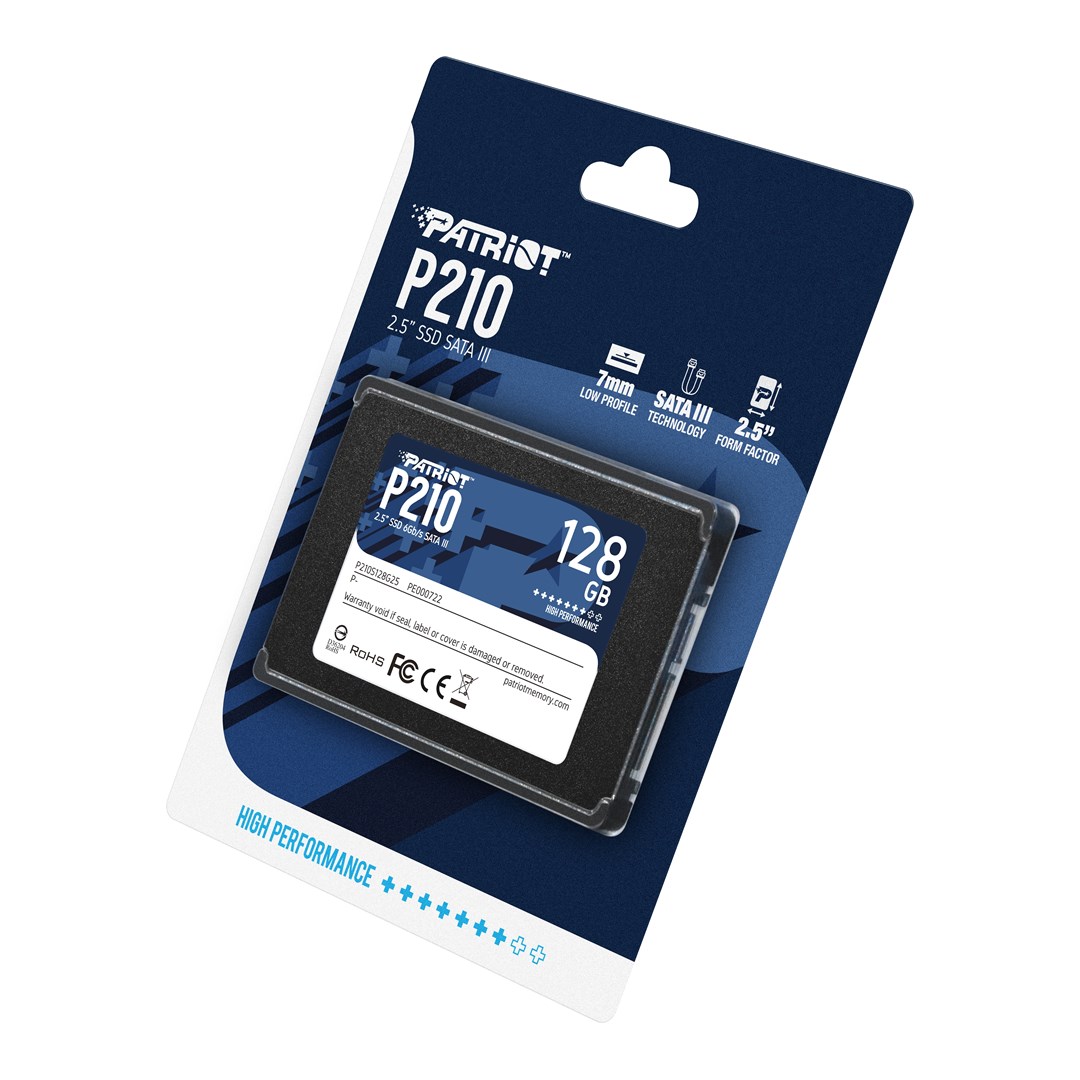 Patriot Memory P210 2.5" 128 GB Serial ATA III Patriot Memory P210 2.5" 128 GB Serial ATA III