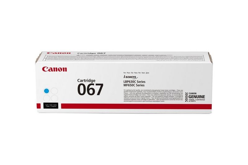 Canon 067 toner cartridge 1 pc(s) Original Cyan Canon 067 toner cartridge 1 pc(s) Original Cyan