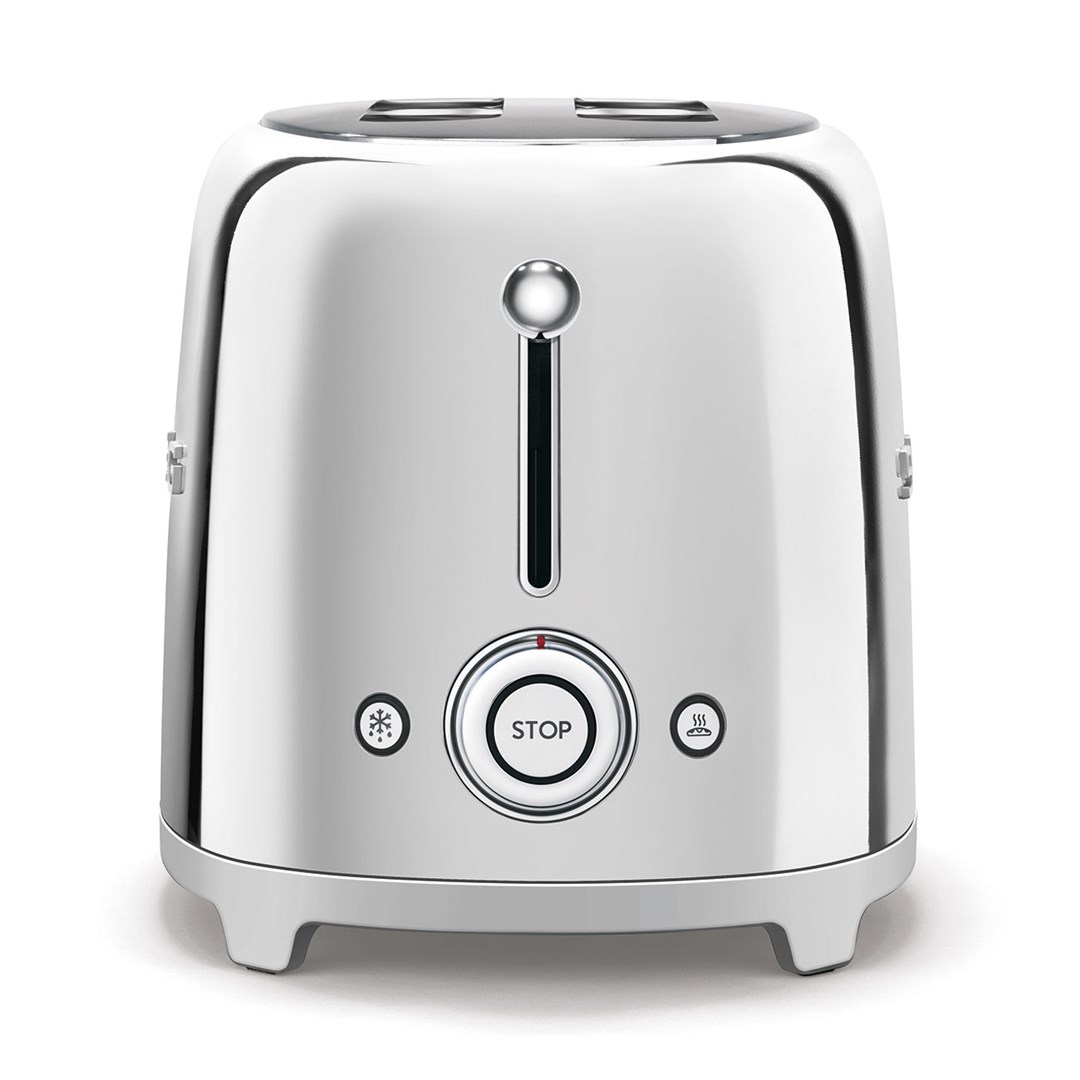 Smeg 50's Style Toaster TSF02SSEU Steel Smeg 50's Style Toaster TSF02SSEU Steel
