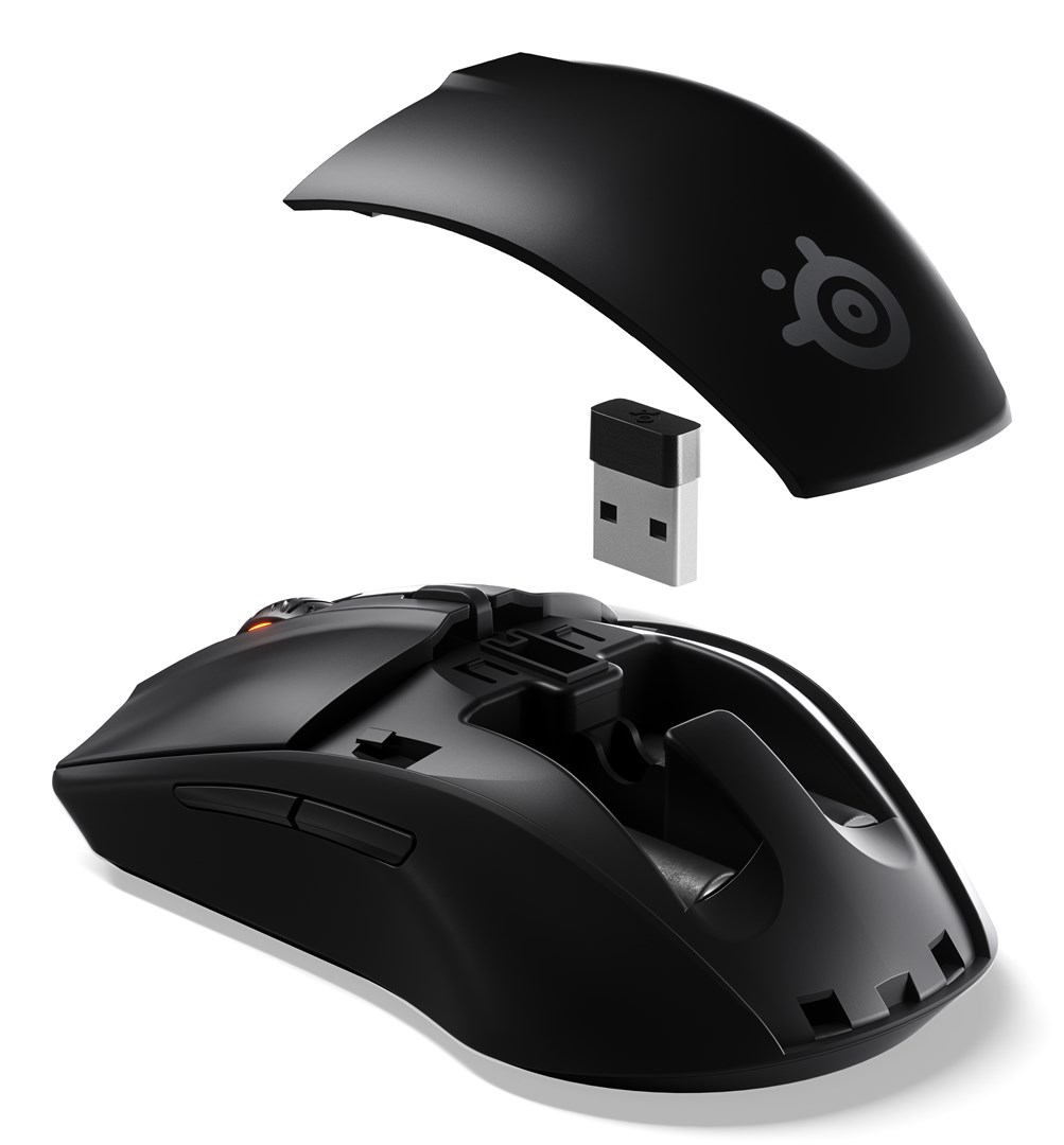 Steelseries Rival 3 Wireless mouse Gaming Right-hand RF Wireless + Bluetooth Optical 18000 DPI Steelseries Rival 3 Wireless mouse Gaming Right-hand RF Wireless + Bluetooth Optical 18000 DPI