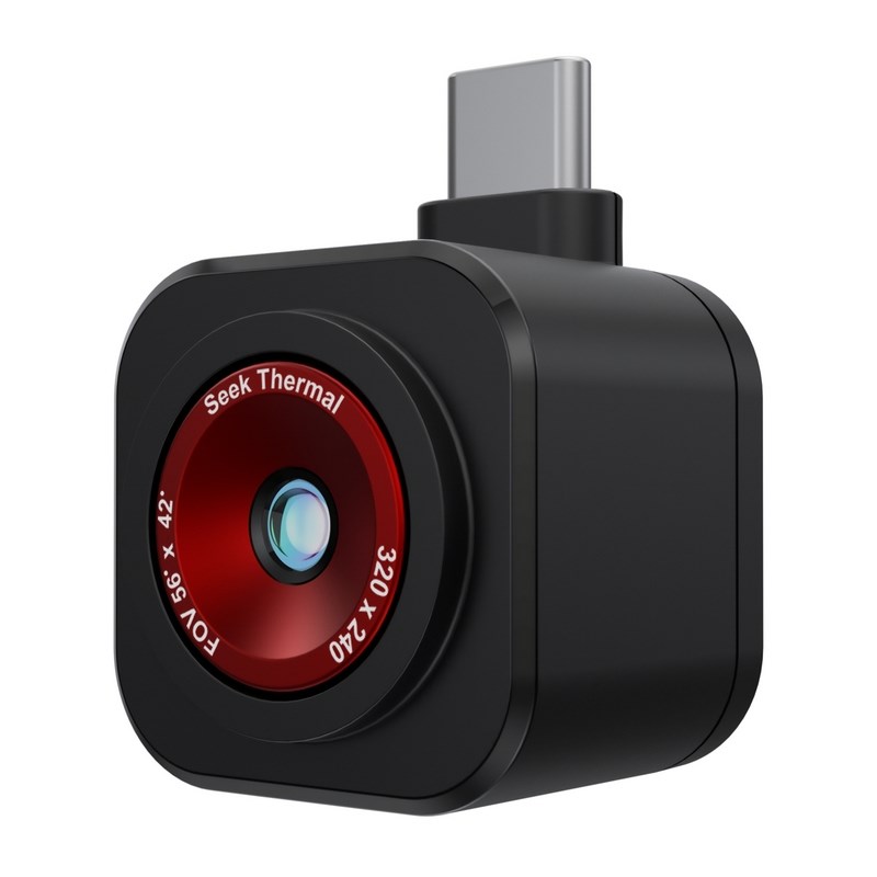 Seek Thermal CQ-ABAX thermal imaging camera Black 320 x 240 pixels Seek Thermal CQ-ABAX thermal imaging camera Black 320 x 240 pixels