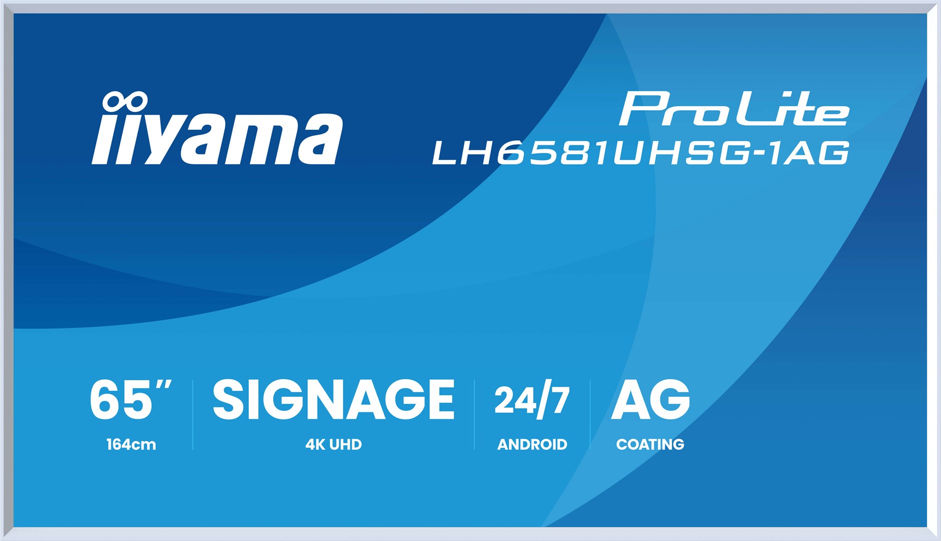 iiyama 65" 4K UHD Digital Signage Display — Sleek, Flexible, and Ready for Any Creative Space iiyama 65" 4K UHD Digital Signage Display — Sleek, Flexible, and Ready for Any Creative Space
