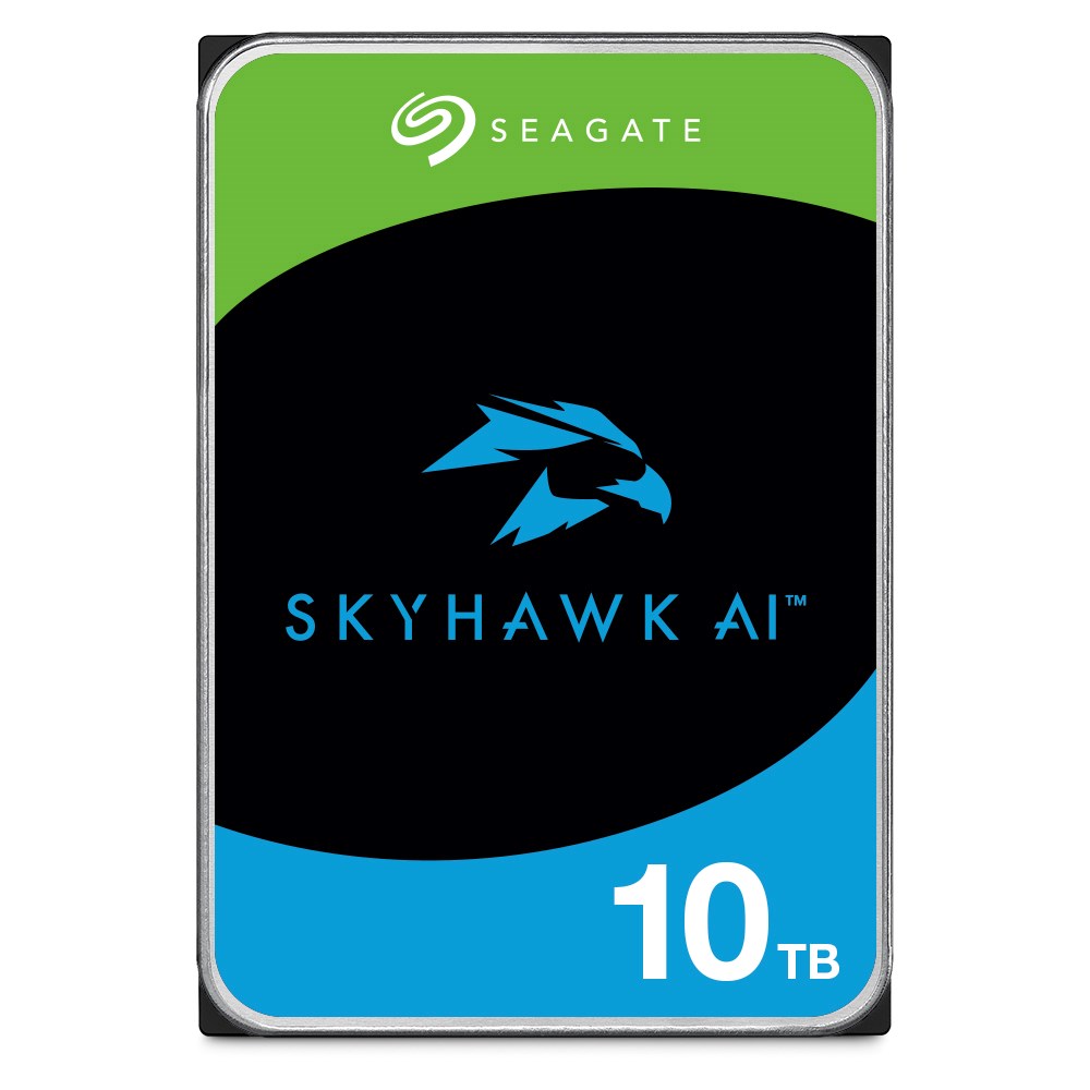 Seagate SkyHawk AI internal hard drive 10 TB 7200 RPM 256 MB 3.5" Serial ATA III (ST10000VE001) Seagate SkyHawk AI internal hard drive 10 TB 7200 RPM 256 MB 3.5" Serial ATA III (ST10000VE001)