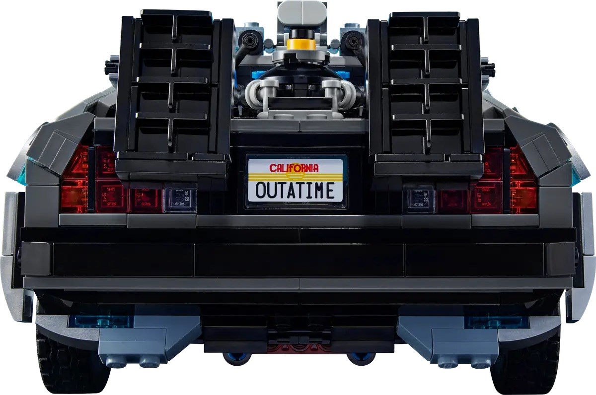 LEGO ICONS 10300 TIME MACHINE FROM BACK TO THE FUTURE LEGO ICONS 10300 TIME MACHINE FROM BACK TO THE FUTURE