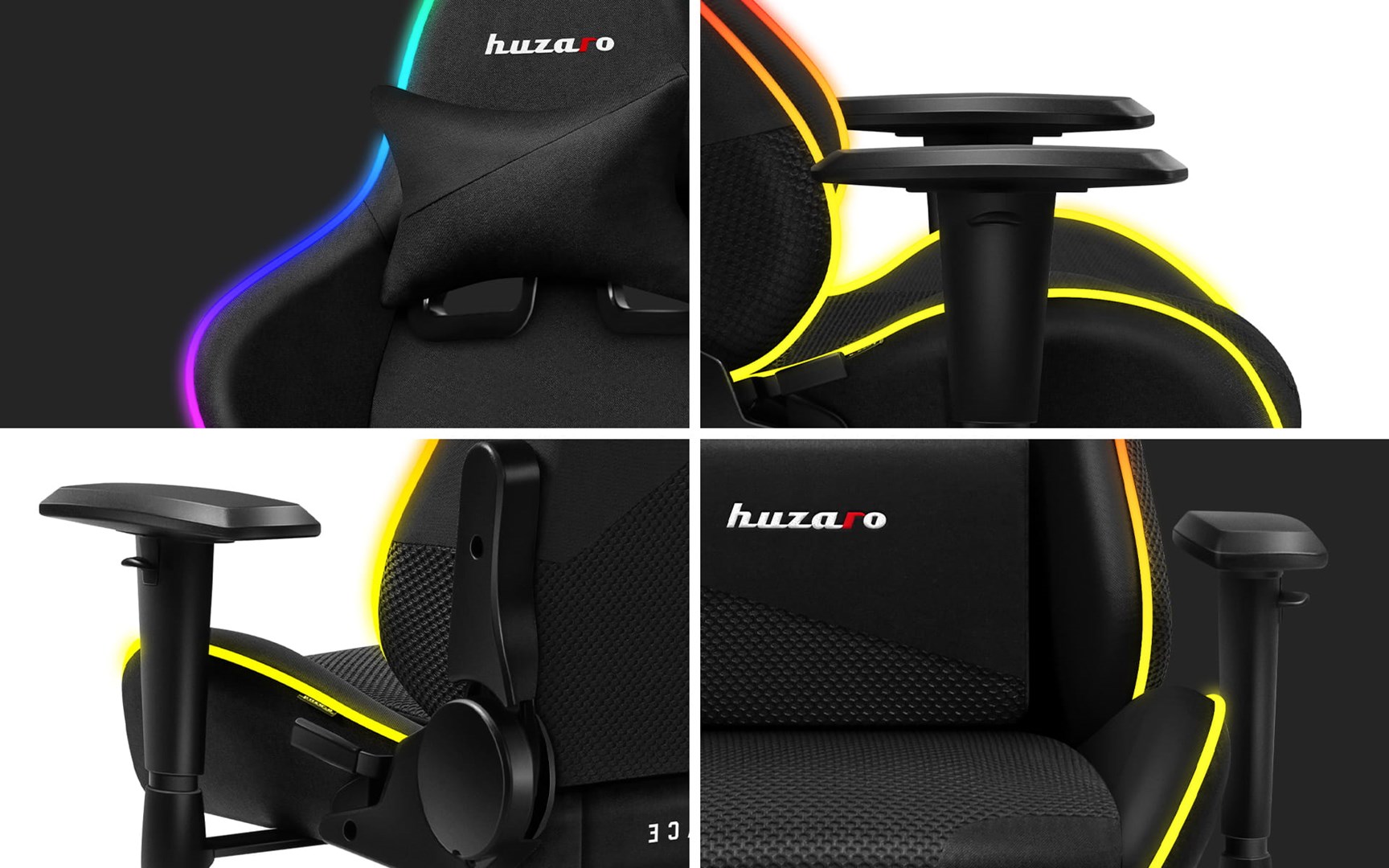 Huzaro Force 6.2 Mesh RGB gaming chair Huzaro Force 6.2 Mesh RGB gaming chair