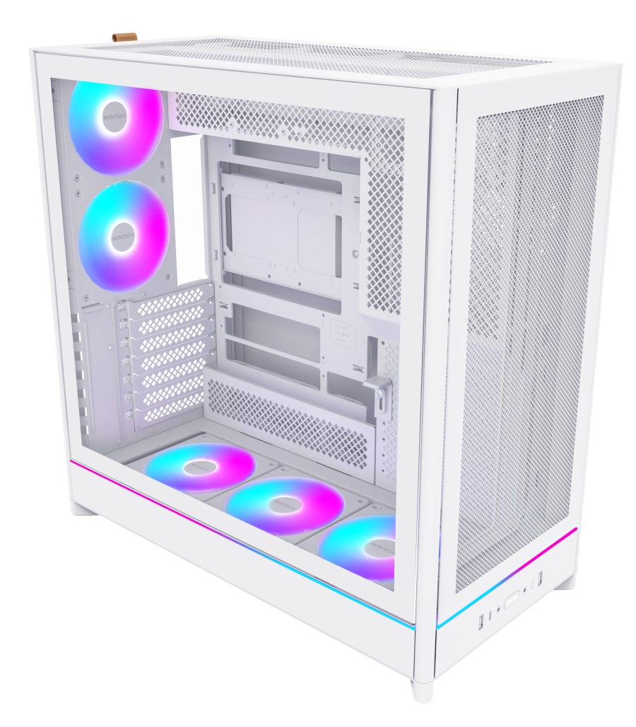 Montech HS01 PRO Midi Tower White Montech HS01 PRO Midi Tower White