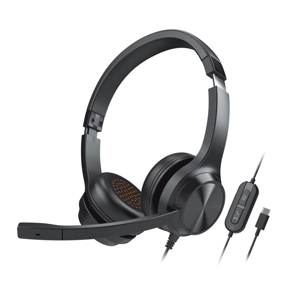Creative Labs Chat USB Headset Wired Head-band Office/Call center USB Type-C Black Creative Labs Chat USB Headset Wired Head-band Office/Call center USB Type-C Black