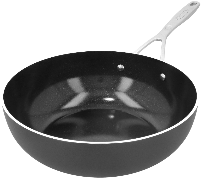 DEMEYERE INDUSTRY 3 Wok/Stir-Fry pan Round 40851-450-0 - 28 CM DEMEYERE INDUSTRY 3 Wok/Stir-Fry pan Round 40851-450-0 - 28 CM