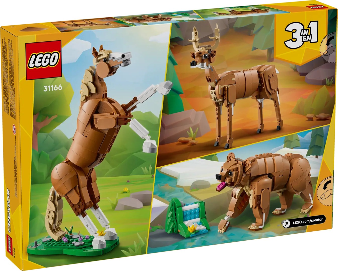 LEGO CREATOR 3 IN 1 31166 Beautiful Horse LEGO CREATOR 3 IN 1 31166 Beautiful Horse
