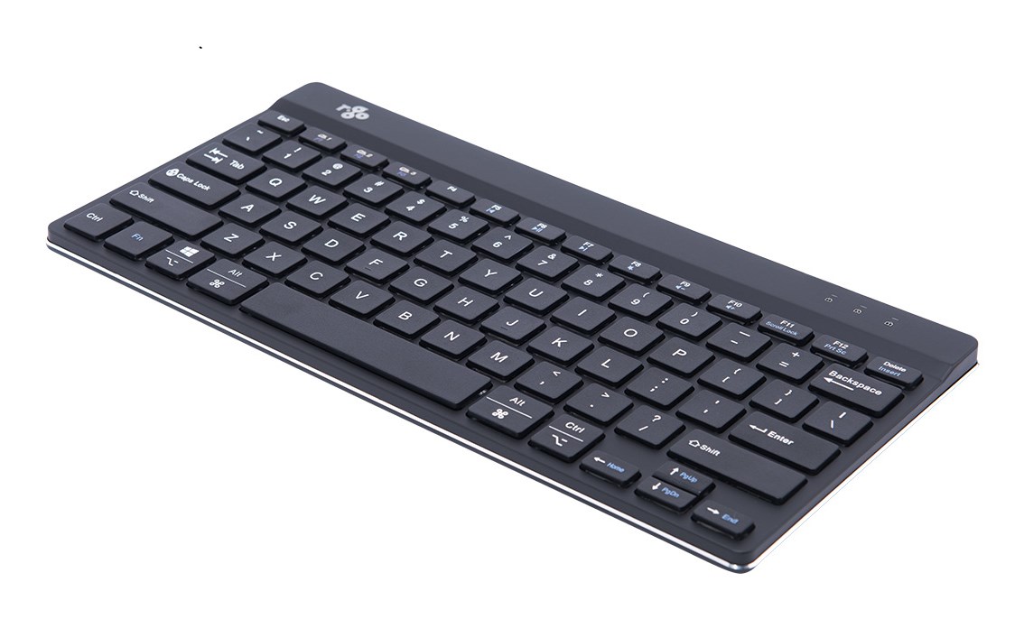 R-Go Tools Ergonomic keyboard R-Go Compact Break, compact keyboard with break software, QWERTY (US), Bluetooth, black R-Go Tools Ergonomic keyboard R-Go Compact Break, compact keyboard with break software, QWERTY (US), Bluetooth, black