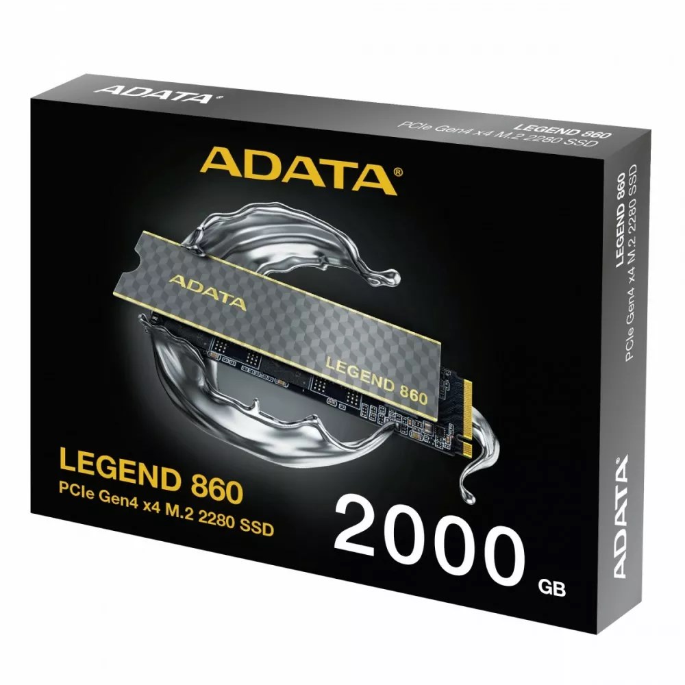 Adata SSD LEGEND 860 2TB PCIe 4x4 6000/5000 MB/s M.2 Adata SSD LEGEND 860 2TB PCIe 4x4 6000/5000 MB/s M.2