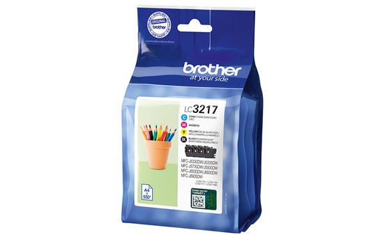 Brother LC-3217 ink cartridge Original Black, Cyan, Magenta, Yellow Brother LC-3217 ink cartridge Original Black, Cyan, Magenta, Yellow