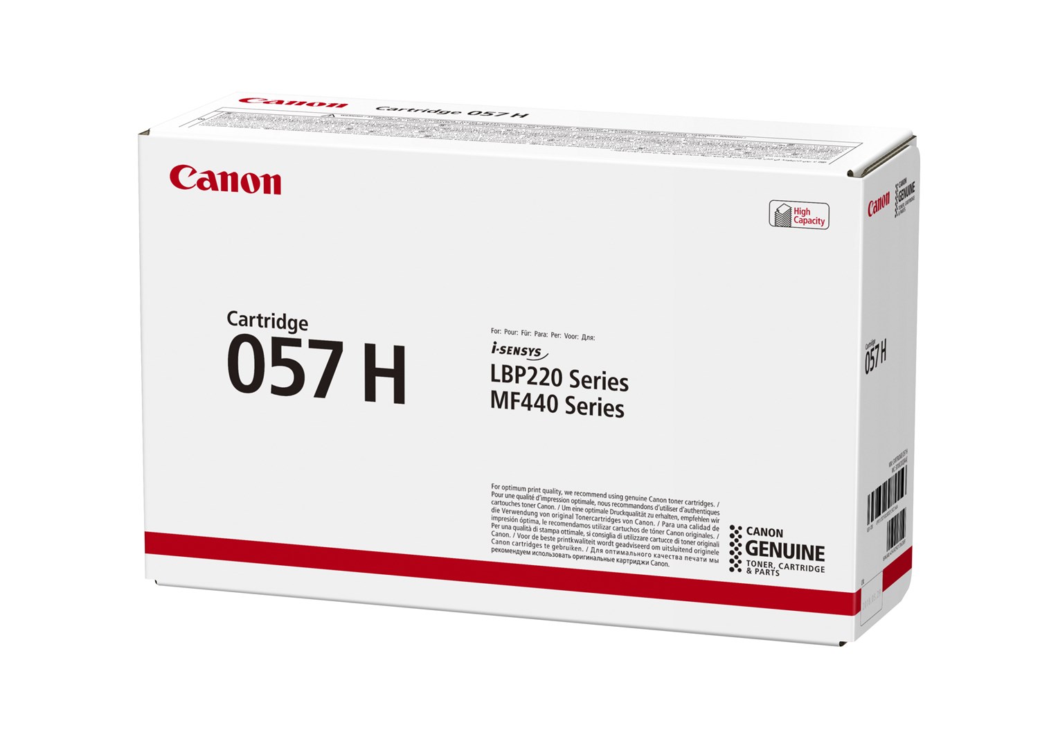Canon i-SENSYS 057H toner cartridge 1 pc(s) Original Black Canon i-SENSYS 057H toner cartridge 1 pc(s) Original Black