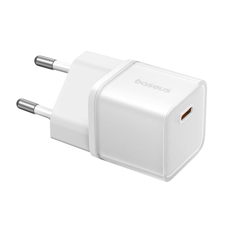 Baseus GAN5S P10162503213-00 Mains Charger PD20 W White Baseus GAN5S P10162503213-00 Mains Charger PD20 W White