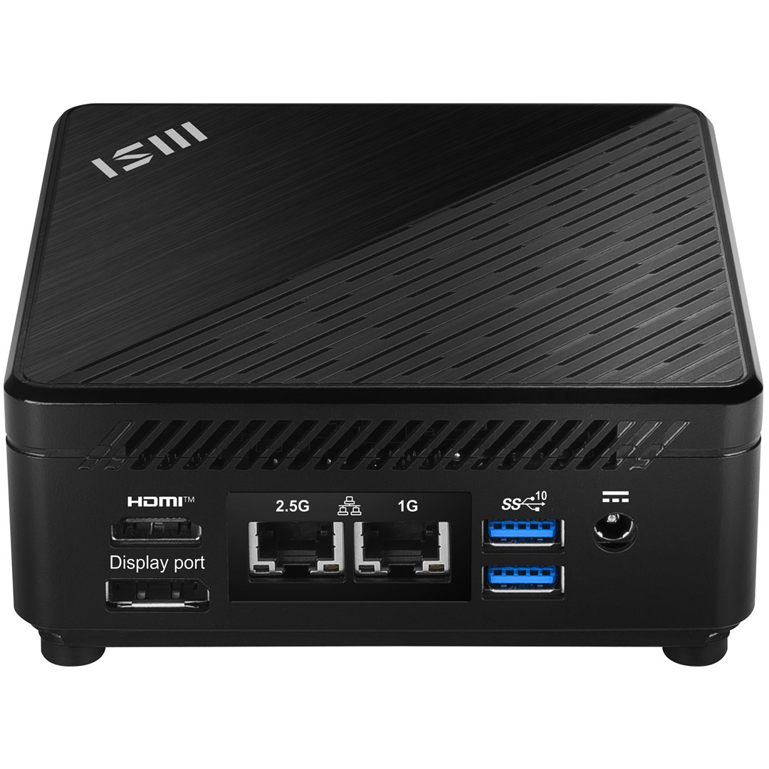 MSI Cubi 5 12M-002EU Intel® Core™ i5 i5-1235U 8 GB DDR4-SDRAM 512 GB SSD Windows 11 Pro Mini PC Black MSI Cubi 5 12M-002EU Intel® Core™ i5 i5-1235U 8 GB DDR4-SDRAM 512 GB SSD Windows 11 Pro Mini PC Black