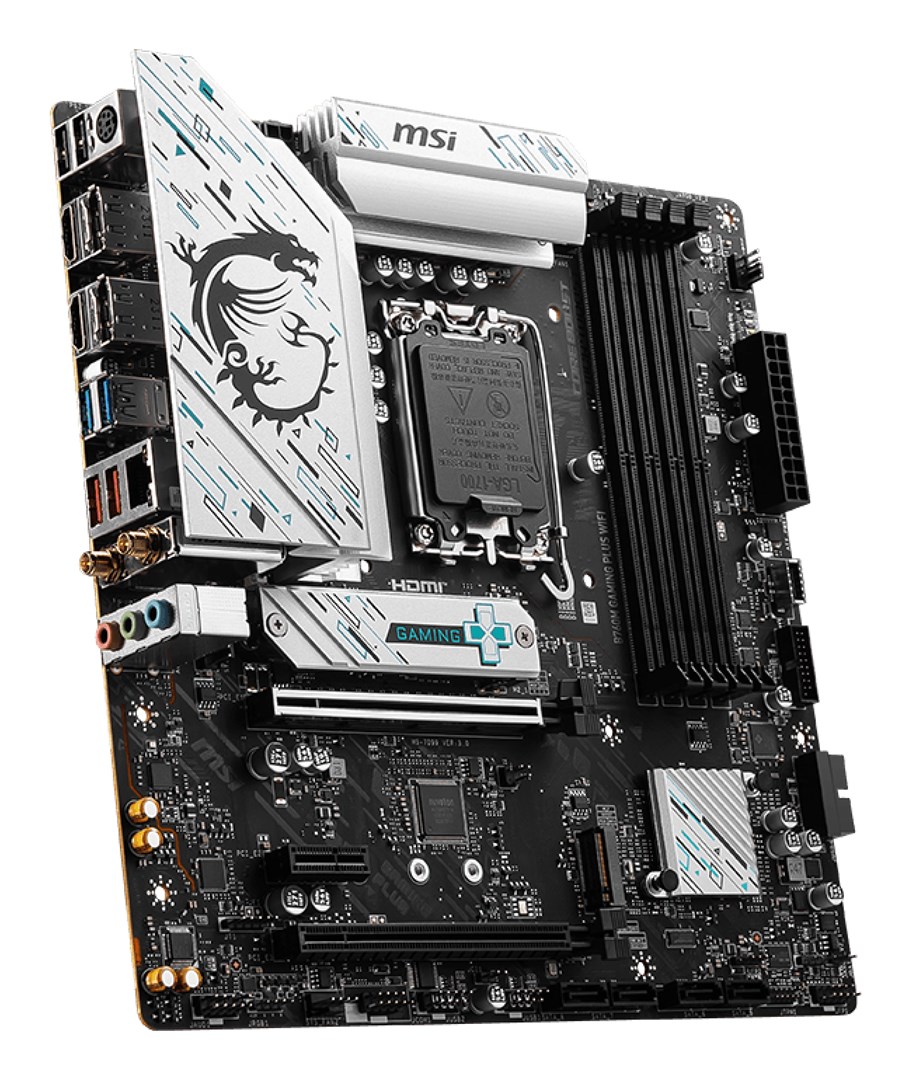 MSI B760M GAMING PLUS WIFI motherboard Intel B760 LGA 1700 micro ATX MSI B760M GAMING PLUS WIFI motherboard Intel B760 LGA 1700 micro ATX