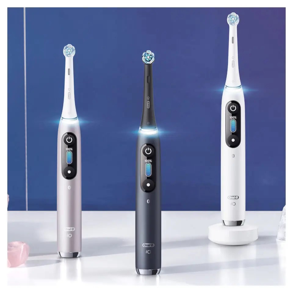 Oral-B iO 9 Adult Rotating toothbrush Black, Rose Oral-B iO 9 Adult Rotating toothbrush Black, Rose
