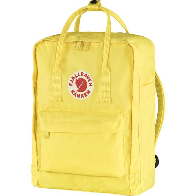 Fjällräven Kanken backpack Casual backpack Yellow Polypropylene (PP), Vinylon Fjällräven Kanken backpack Casual backpack Yellow Polypropylene (PP), Vinylon