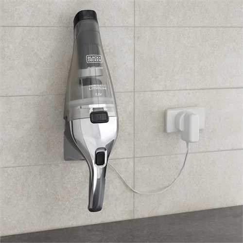Black & Decker NVC220WC-QW handheld vacuum Chrome, Titanium, Transparent Bagless Black & Decker NVC220WC-QW handheld vacuum Chrome, Titanium, Transparent Bagless