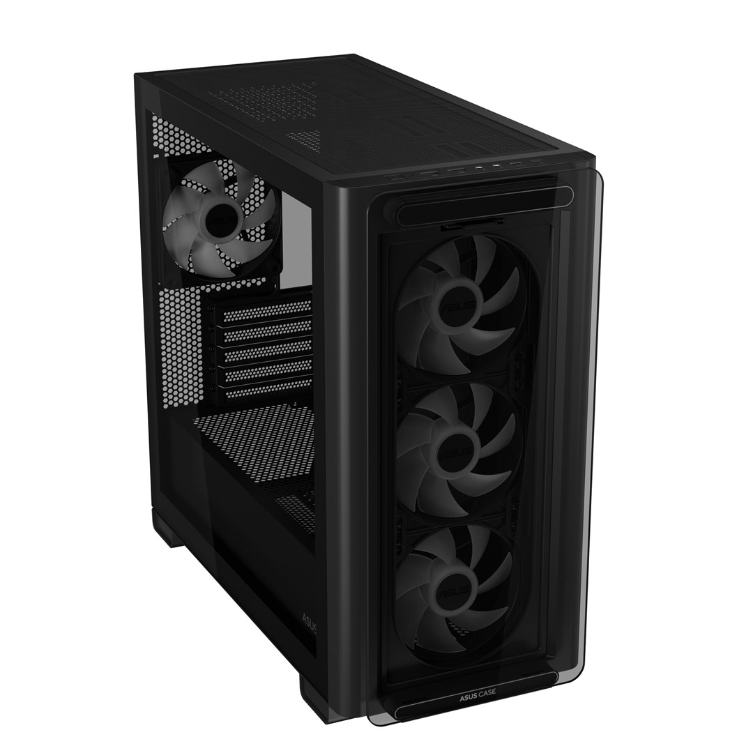 ASUS A23 PLUS ARGB case black ASUS A23 PLUS ARGB case black